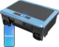 WAVIO F1T Solar Powered Robotic Pool Skimmer Surface Cleaner with APP Support Dual Charging Options Smart Obstacle Avoidance 24/7 Continuous Cleaning Ideal for Above Ground Pool